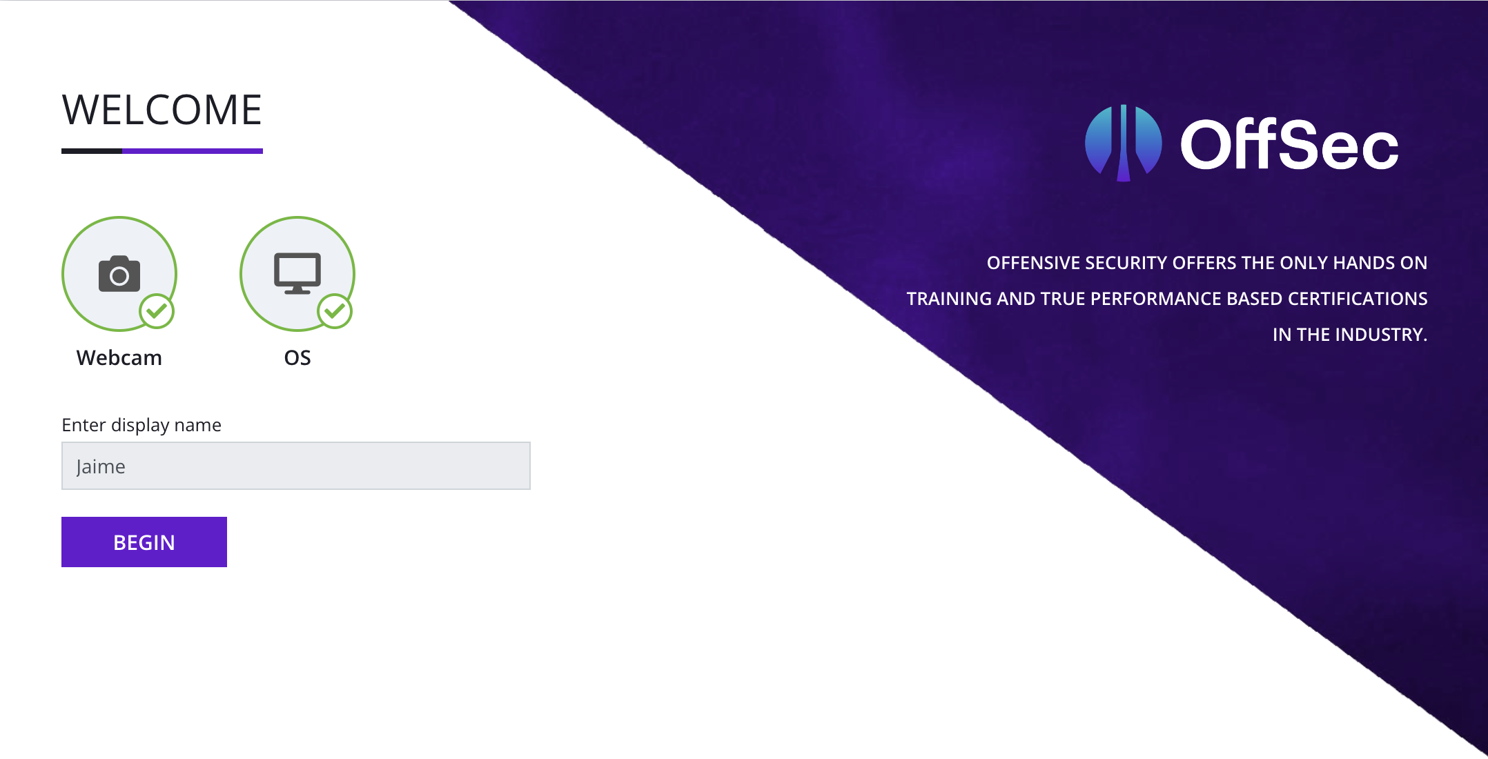 Proctoring tool - Welcome page.png